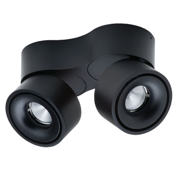 Easy W2100 Build on Dubbel LED 2x10W, zwart