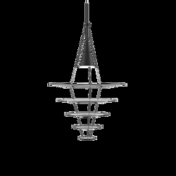 Enigma 545 hanglamp, zwart