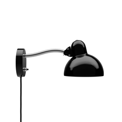 Kaiser idell 6567-W wandlamp, zwart