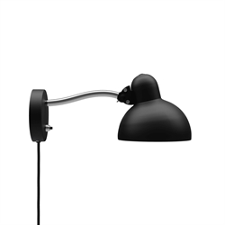 Kaiser idell 6567-W wandlamp, mat zwart
