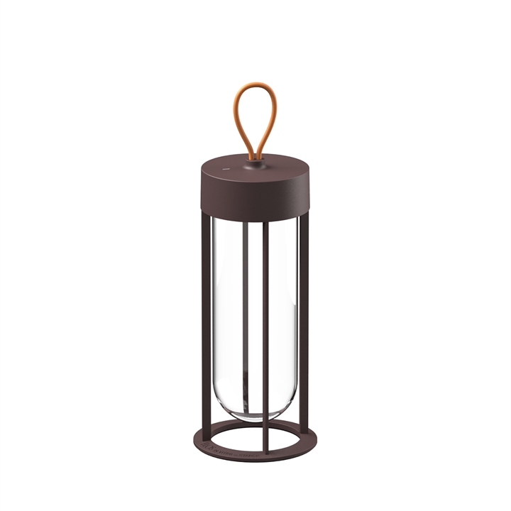 In Vitro Unplugged buiten batterijlamp, deep brown