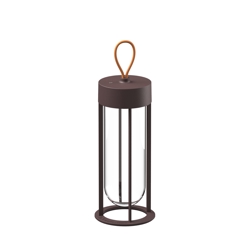 In Vitro Unplugged buiten batterijlamp, deep brown
