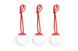 Fatboy® Bolleke Mini, rood - set van 3 stuks