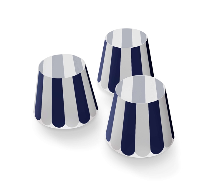 Fatboy® Mini Cappie / kappen voor Edison the mini, blue shades (3 stuks)