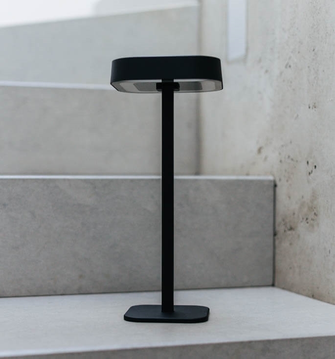 Flai centrale tafellamp, zwart