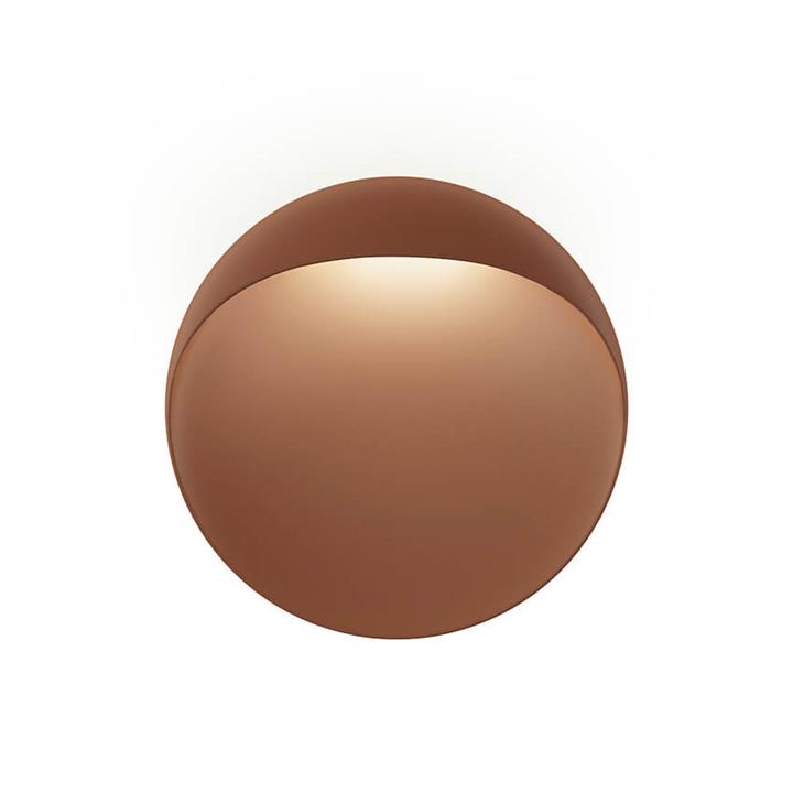 Flindt 30 buiten wandlamp 2700K, corten