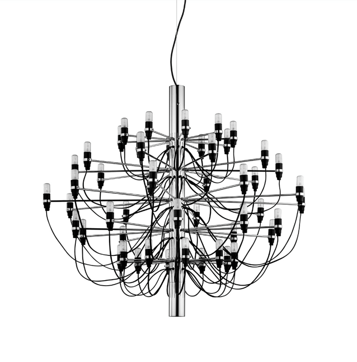 2097/50 kroonluchter LED, chroom