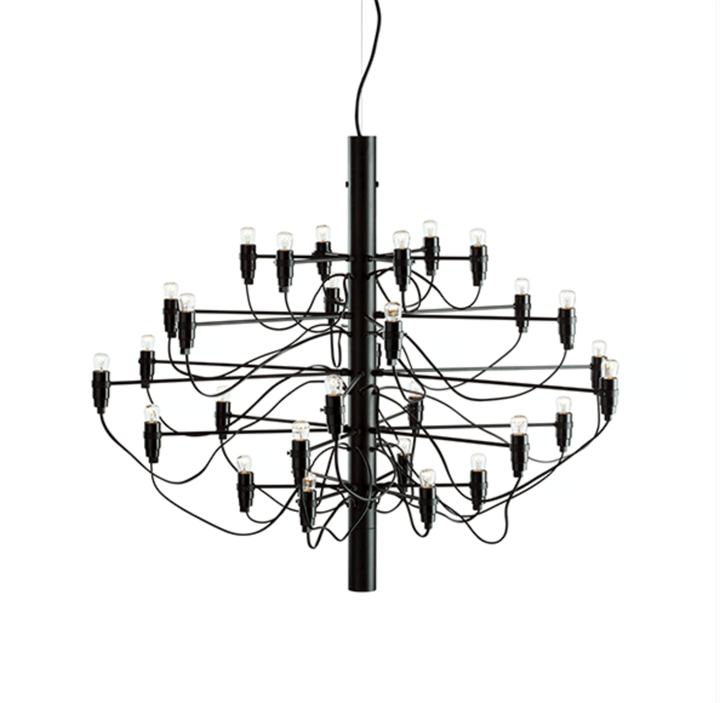 2097/30 kroonluchter LED, zwart