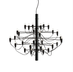 2097/30 kroonluchter LED, zwart