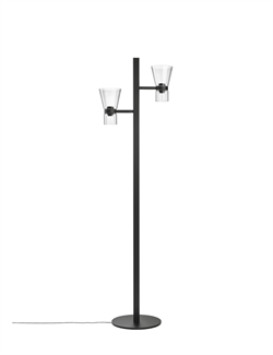 Nocturne F2 Cone vloerlamp, zwart