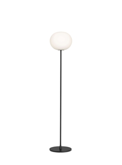 Glo-Ball F2 vloerlamp, zwart