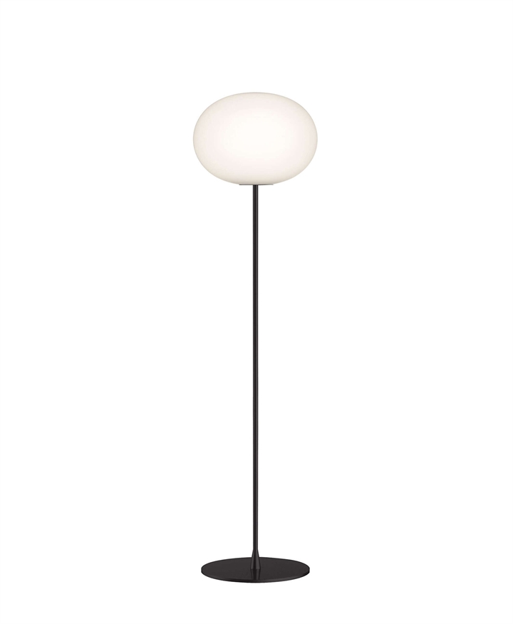 Glo-Ball F3 vloerlamp, zwart