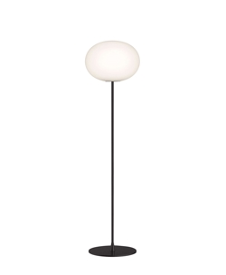Glo-Ball F3 vloerlamp, zwart