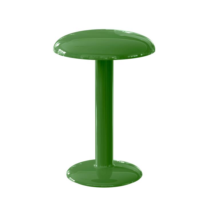 Gustave Tafellamp / Batterijlamp, gelakt groen