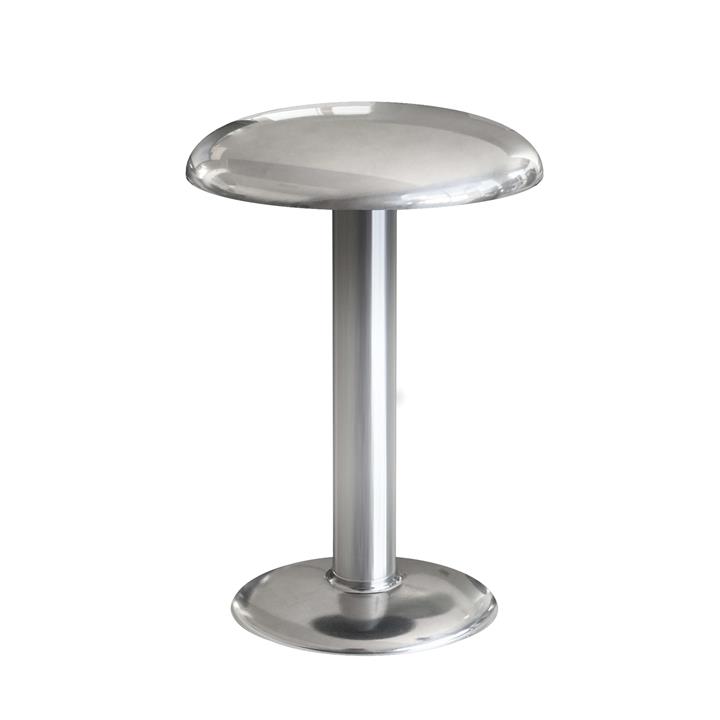 Gustave Tafellamp / Batterijlamp, polished silver