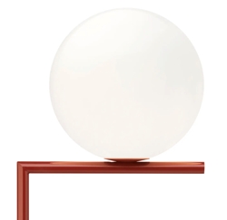 Reserveonderdeel: Glas voor Flos IC Light F2, wijnrood