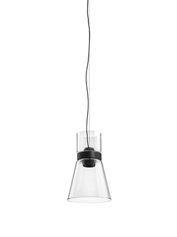 Nocturne S1 Cone hanglamp, zwart