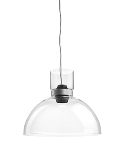Nocturne S2 Bowl hanglamp, zilver