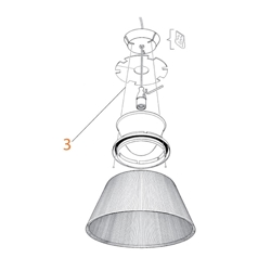 Reserveonderdeel: Draadset voor Flos Romeo Moon / Ktribe