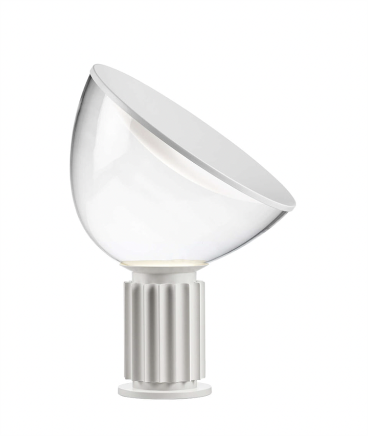 Taccia Small tafellamp, mat wit