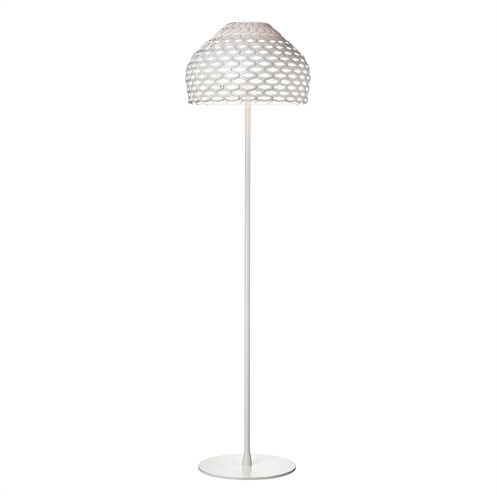 Tatou F vloerlamp, wit