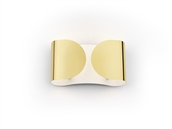 Foglio wandlamp small, goud