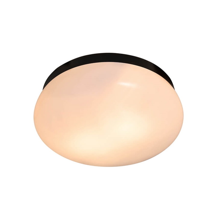 Foam plafondlamp, zwart