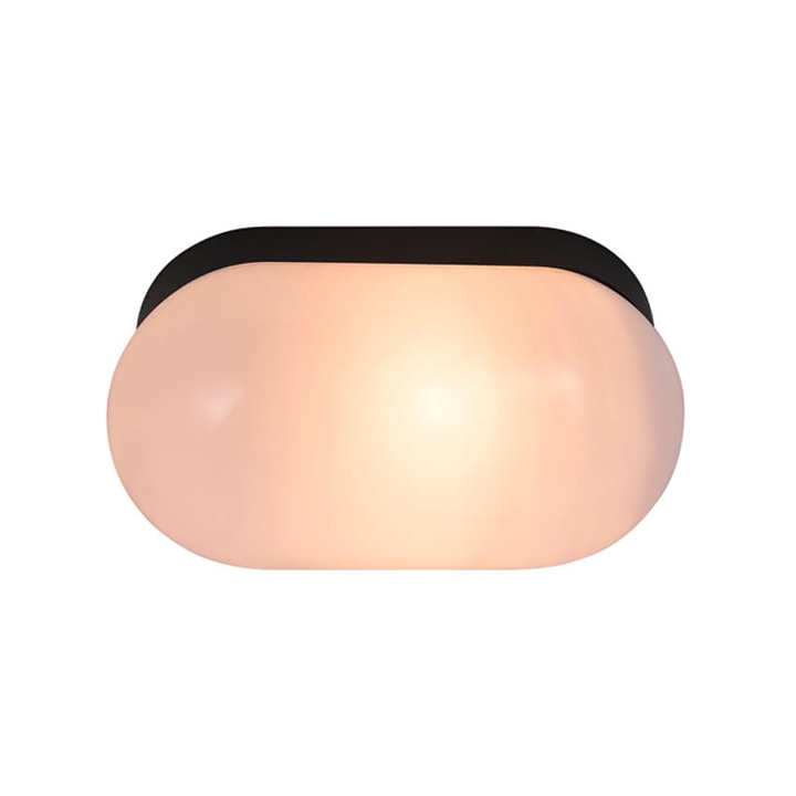 Foam wandlamp, zwart