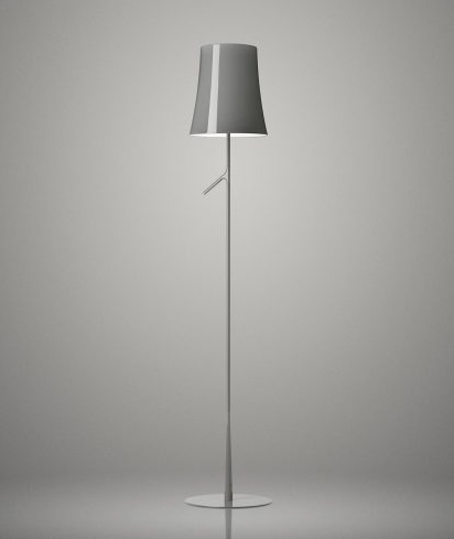 Birdie Lettura LED vloerlamp, grijs
