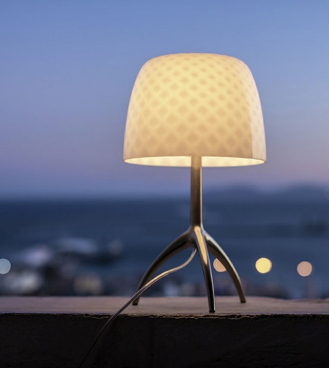 Lumiere Piccola \'30 jaar jubileum\', pastilles tafellamp m/dimmer