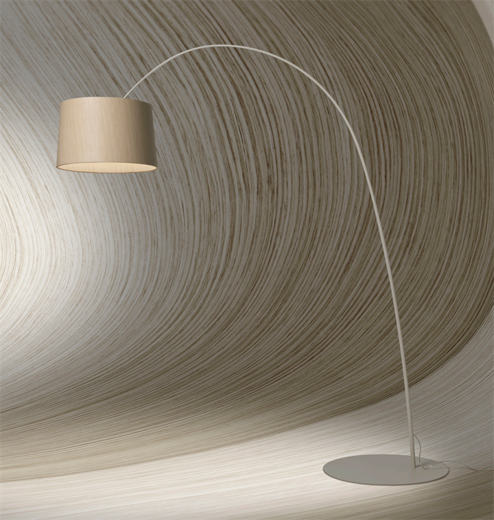 Twiggy Wood Terra vloerlamp - 15th, grijs/hout
