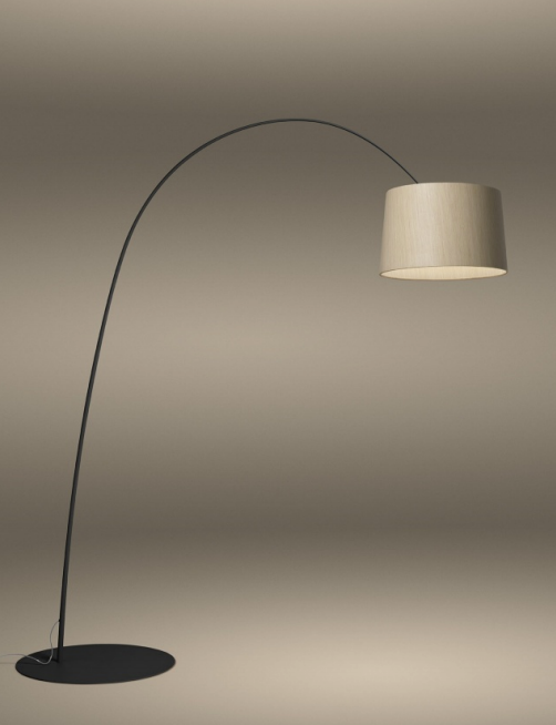 Twiggy Wood Terra vloerlamp - 15th, zwart/hout