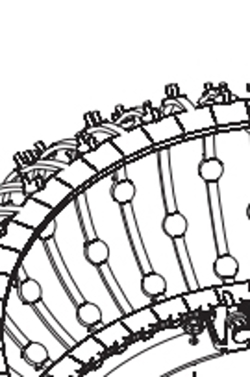 Reservedelen: Foscarini Caboche Kit 15 prongs 4 hooks media