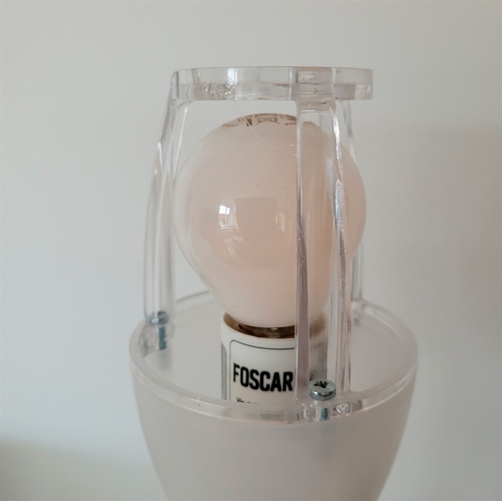 Reserveonderdeel: Lumiere Piccola, plastic standaard v/scherm