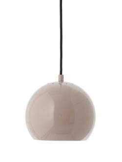 Ball hanglamp Ø18, glanzend nude
