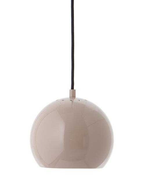 Ball hanglamp Ø18, glanzend nude