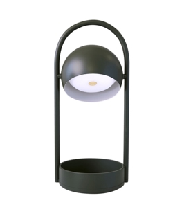 Ball Portable batterijlamp / tafellamp, olijfgroen