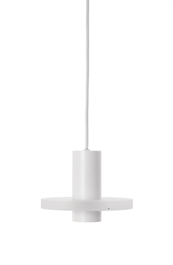 Flake hanglamp, mat wit