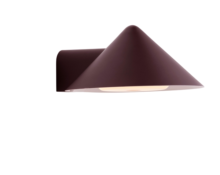 Grasp wandlamp / batterijlamp, beetroot rood