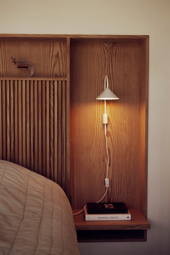 Grasp wandlamp m/snoer, wit