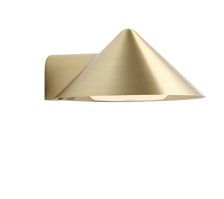 Grasp wandlamp / batterijlamp, messing