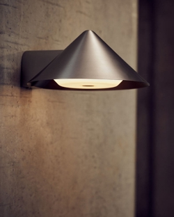 Grasp wandlamp / batterijlamp, staal