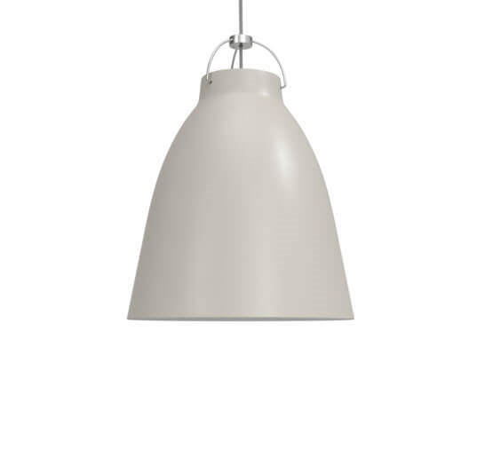 Caravaggio Hanglamp mat warm grijs P3