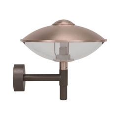 HL410 buiten wandlamp, koper/brons
