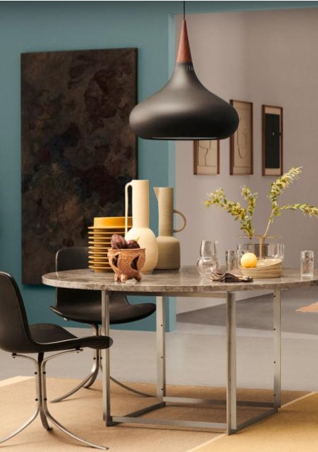 Orient Hanglamp, mat zwart P3