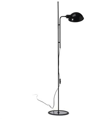Funiculi vloerlamp, zwart
