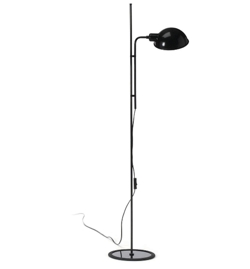 Funiculi vloerlamp, zwart