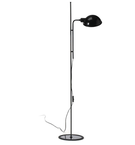 Funiculi vloerlamp, zwart