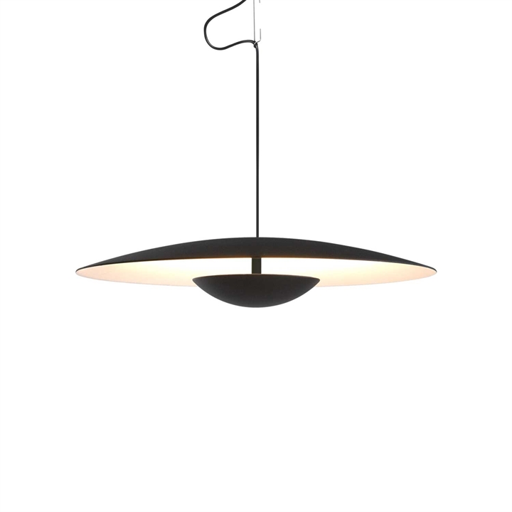 Ginger Ø42 hanglamp, zwart