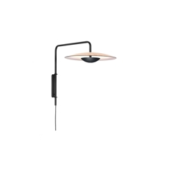 Ginger A Ø20 wandlamp, eiken